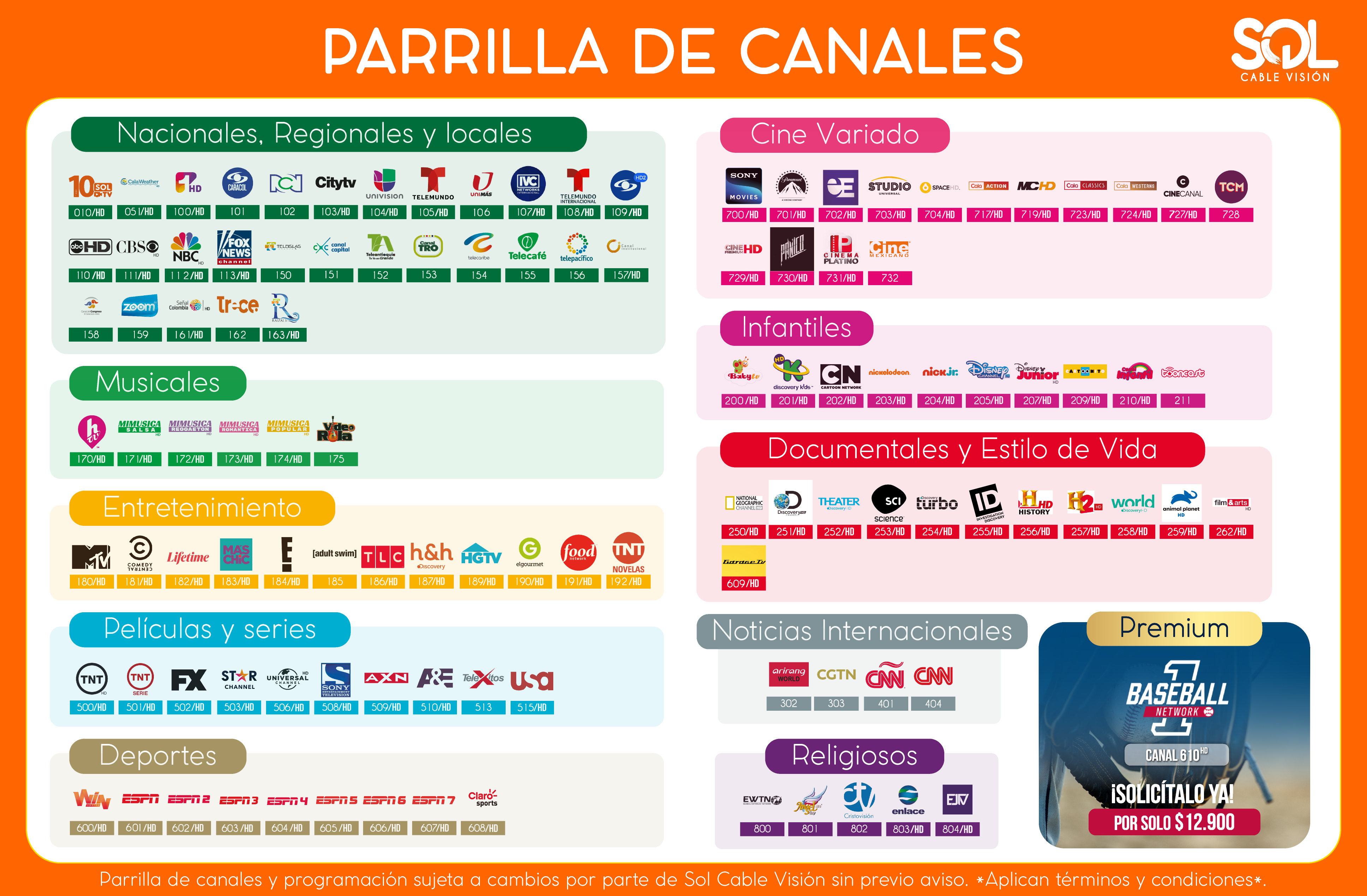 Parrilla SolTV