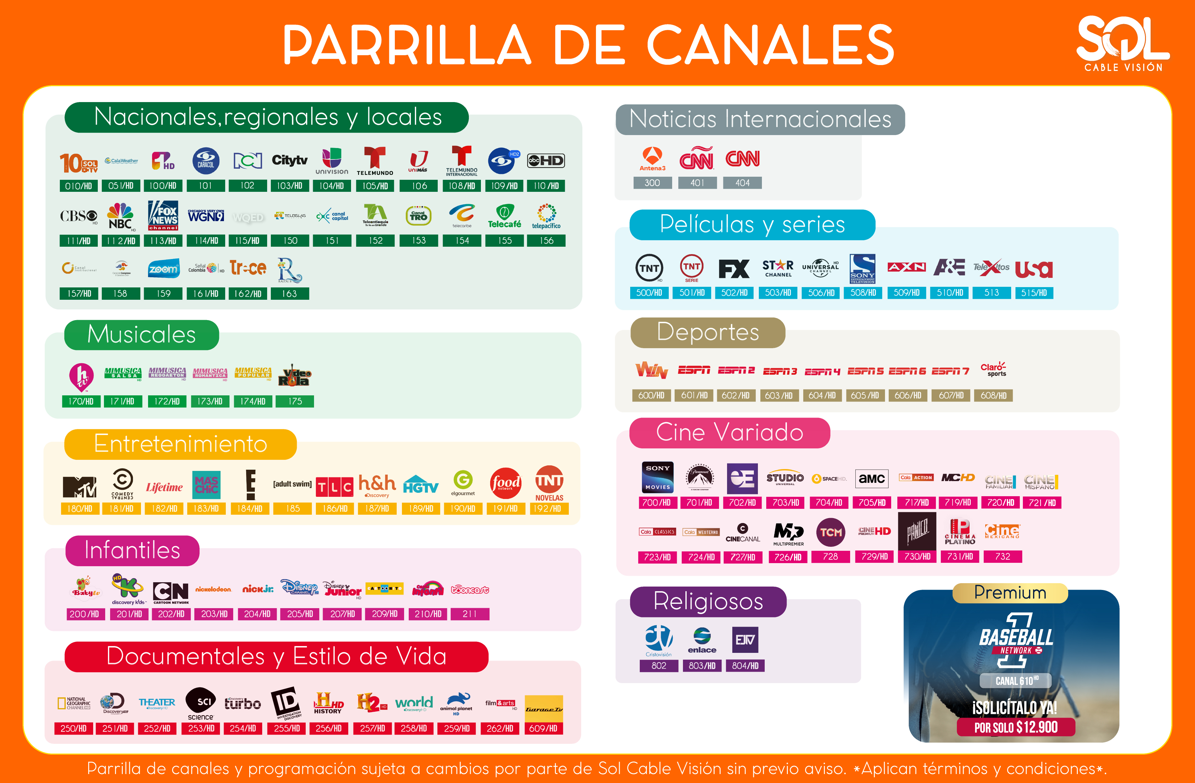 Parrilla SolTV