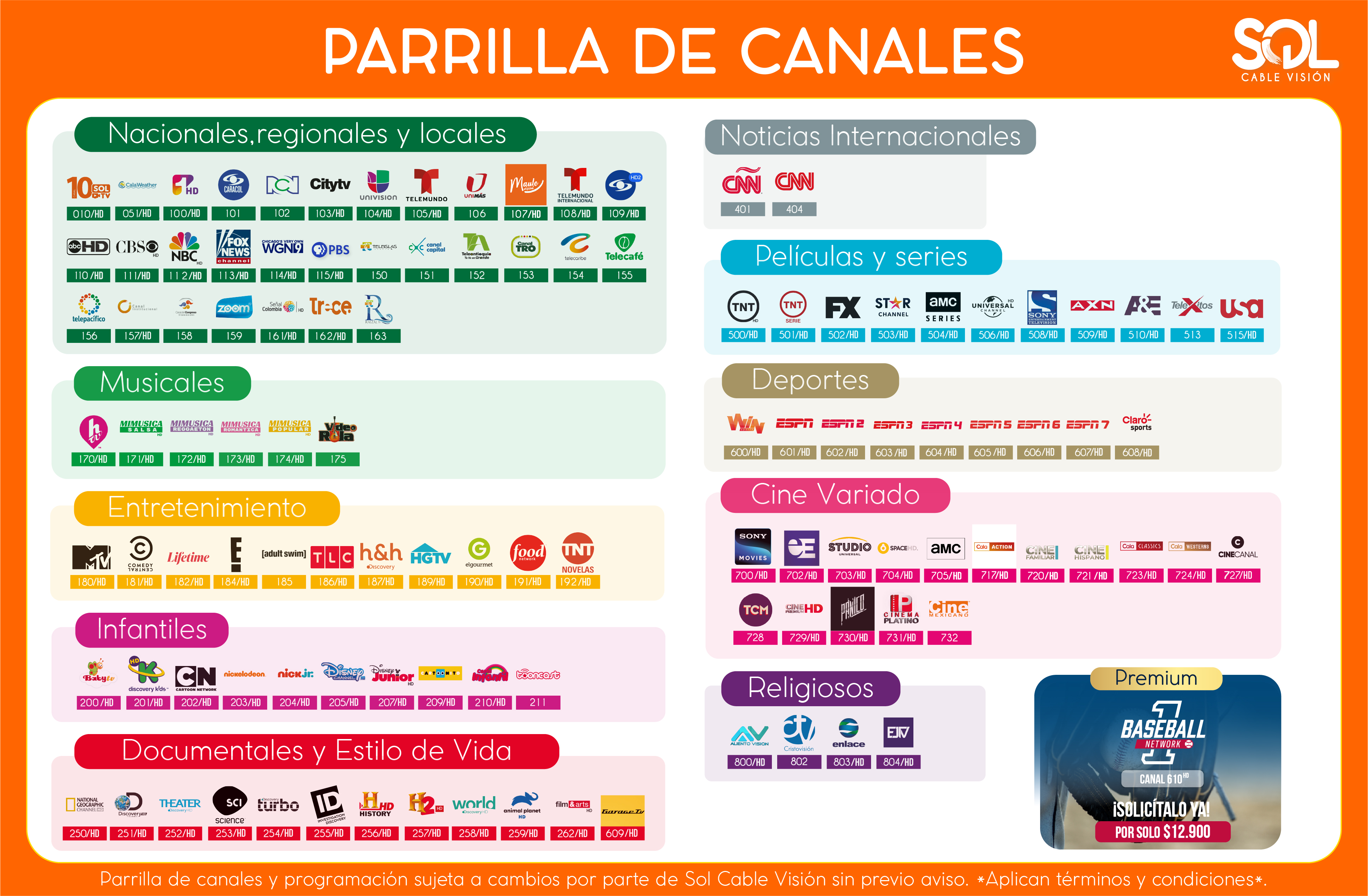 Parrilla SolTV