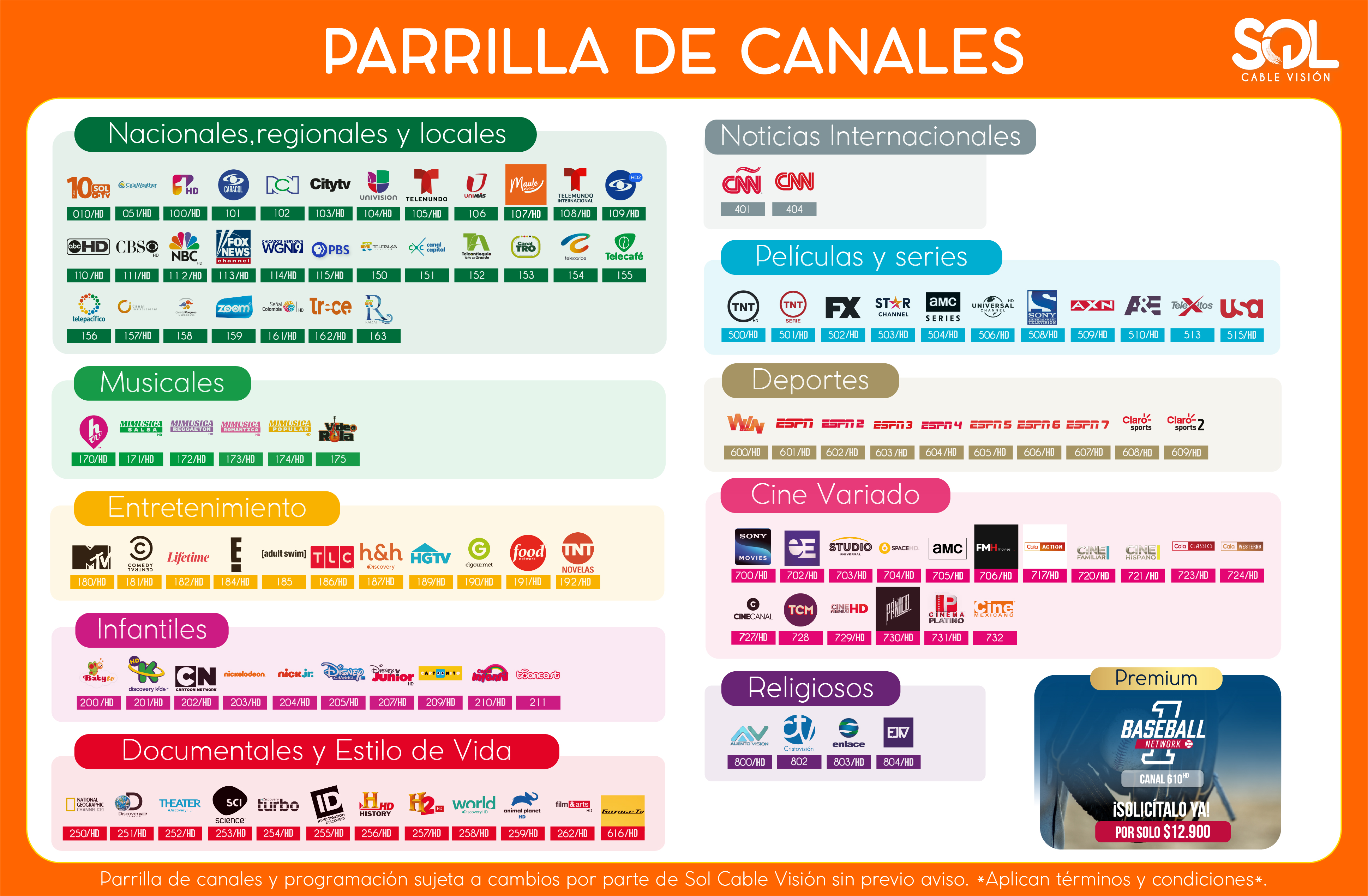 Parrilla SolTV