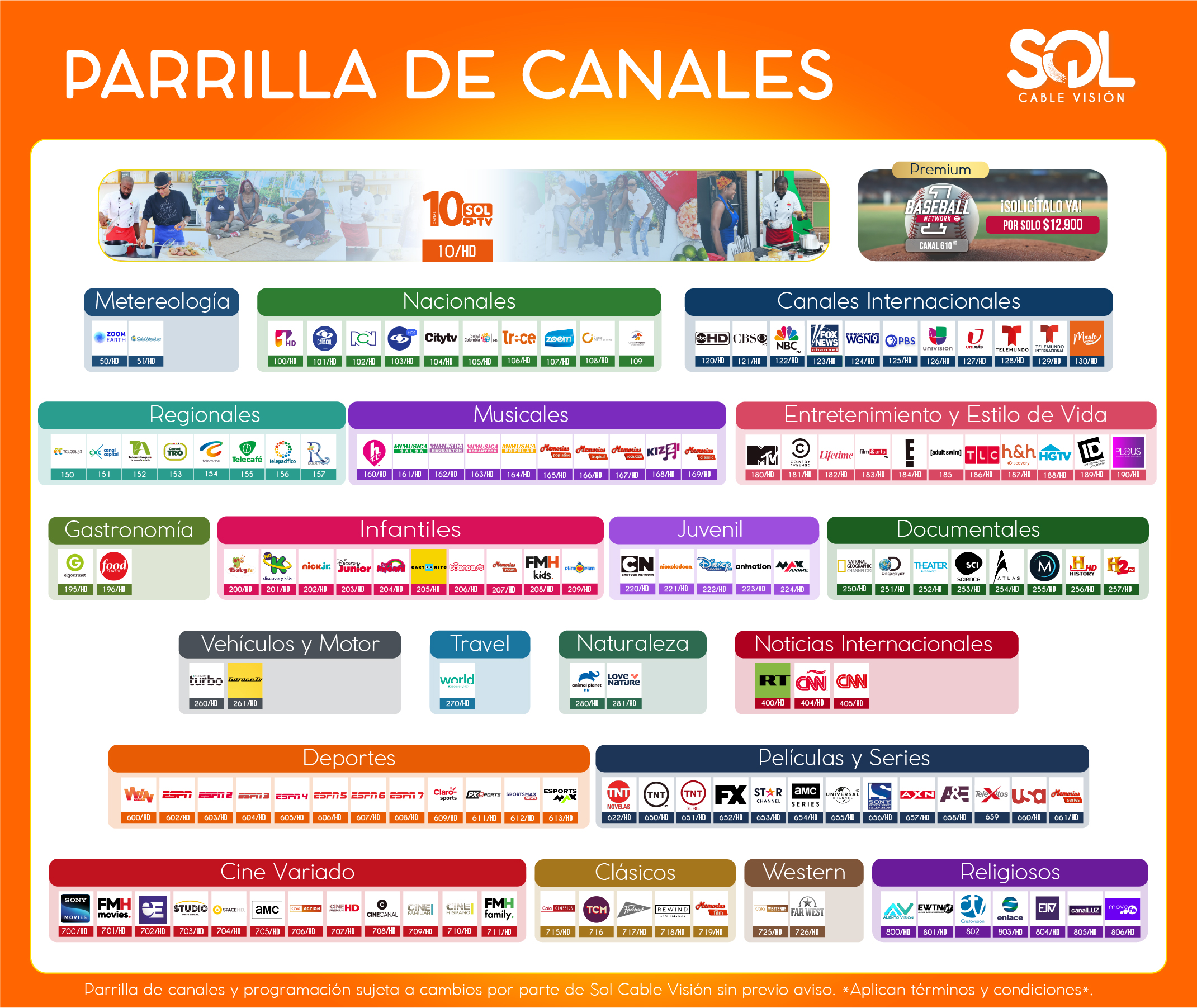 Parrilla SolTV